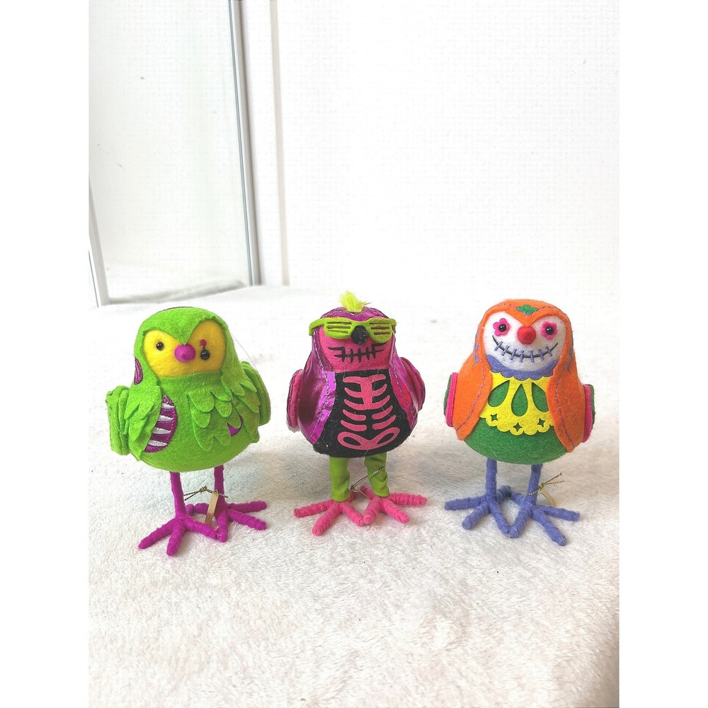 Target Halloween Bird Set3 Pixan Moldy Glitters Featherly Friends Bundle 2024-25